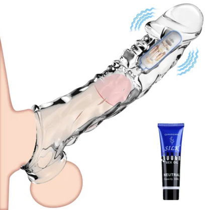 Titan Wolf Sleeve | Geavanceerde Vibratie & Verlengde Prestatie